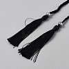 Polyester Tassel Chain Belts for Pants AJEW-WH20070-008-2