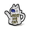 Appliance Kitten Alloy Enamel Pins JEWB-U008-01C-1