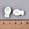 Handmade Porcelain Ceramic Beads PORC-Q005-06C-3