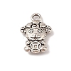 Tibetan Style Alloy Pendant TIBE-Q090-09AS-1