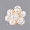 Handmade Natural Cultured Freshwater Pearl Woven Beads PALLOY-JF00399-01-1