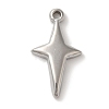 304 Stainless Steel Pendants STAS-C110-02P-1