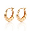 925 Sterling Silver Hoop Earrings STER-N016-130G-1