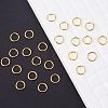 Brass Jump Rings KK-PH0006-8mm-G-5