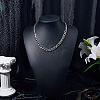 1Pc 304 Stainless Steel Cuban Link Chain Necklaces for Men Women NJEW-SP0001-23A-4