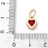 Brass Micro Pave Cubic Zirconia Pendants KK-H204-01KCG-07-3