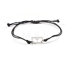 Adjustable Woven Nylon Link   Bracelets PW-WG8D959-03-1