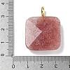 Natural Mixed Gemstone Faceted Pendants G-C274-03-G-4