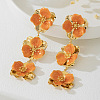 Alloy & Enamel Dangle Stud Earrings FS-WGD7C05-01-1