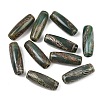 Tibetan Style dZi Beads TDZI-E004-65-04-1