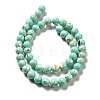 Synthetic Turquoise and Sea Shell Assembled Beads Strands X-G-D482-01C-08-3