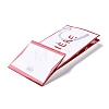 Rectangle with Word Lumiere Pattern Paper Bags CARB-F008-02-4