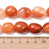Natural Red Botswana Agate Beads Strands G-G117-A05-06-4