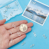 20Pcs Brass Links Connectors KK-PH0015-47S-3
