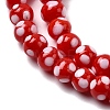Handmade Lampwork Beads LAMP-D002-6mm-01-4