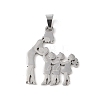 Mother's Day 304 Stainless Steel Pendants STAS-U002-01P-1