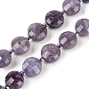 Natural Purple Tourmaline Beads Strands G-B094-A01-01-2