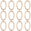 20Pcs Alloy Spring Gate Rings PALLOY-SC0010-53B-G-1