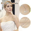 Alloy & Iron Crystal Rhinestone Tassel Sexy Shoulder Bra Body Chains AJEW-WH0455-359P-4