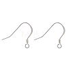 925 Sterling Silver Earring Hooks STER-K167-049C-S-1
