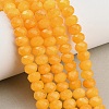 Faceted Dyed Natural White Jade Beads Strands GG-CBAE966-01A-C-1