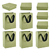 3Pcs Square Paper Jewelry Display Cases CON-TA0001-39D-01-3