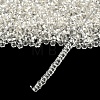 8/0 Transparent Glass Round Seed Beads SEED-J010-F8-21-2
