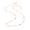 304 Stainless Steel Link Chain Necklaces for Women STAS-OY015-51G-1