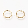 Brass Open Jump Ring KK-L006-017C-G-1