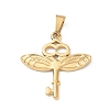 304 Stainless Steel Pendants SA-CBA34D4-13G-1