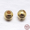 Round 925 Sterling Silver Spacer Beads STER-M103-04-2mm-G-2