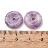 Natural Amethyst Peace Donut Pendants GG-CBA04F4-02B-3
