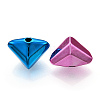 UV Plating Opaque Acrylic Beads PACR-T017-05-2
