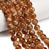 Hearted Natural Citrine Beads Strands G-L663-A02-12mm-1