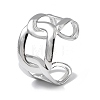 304 Stainless Steel Cuff Bangles for Women BJEW-Z078-25P-1