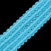 Transparent Glass Beads Strands EGLA-A044-T6mm-MD08-2