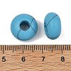 Synthetic Synthetic Turquoise European Beads GG-CBA02C4-06D-3