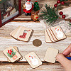 100Pcs Poplar Wood WOOD-SP0001-22-3