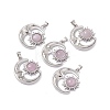 Natural Kunzite Pendants KK-A173-04P-02-1