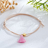 Cotton Tassels Charm Bracelets NZ4276-3-1