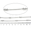 304 Stainless Steel Chains with Beads CHS-F020-06P-2