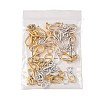30Pcs 2 Colors Tibetan Style Hook and Eye Clasps FIND-FS0005-27-7