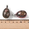 Natural Rhodonite Pendants GG-K002-08A-12-3