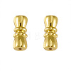 Brass Screw Clasps KK-TAC0003-05G-1