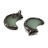Natural Green Aventurine Pendants G-H359-05AS-01-2