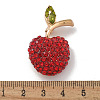 Apple Alloy Brooches JEWB-Q004-05KCG-5
