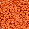 Baking Paint 6/0 Glass Seed Beads SEED-S004-Y3-2