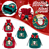 4Pcs 4 Styles Christmas Velvet Candy Apple Bags TP-CP0001-05A-4