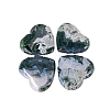 Natural Moss Agate Healing Heart Figurines PW-WG85358-01-5