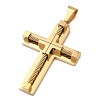 304 Stainless Steel Pendants STAS-H256-05G-2